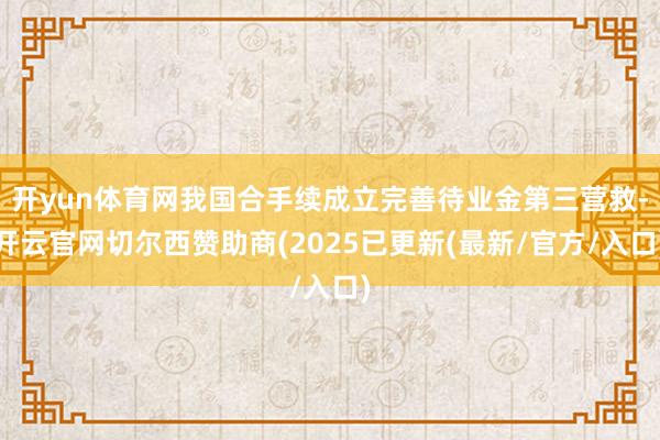 开yun体育网我国合手续成立完善待业金第三营救-开云官网切尔西赞助商(2025已更新(最新/官方/入口)